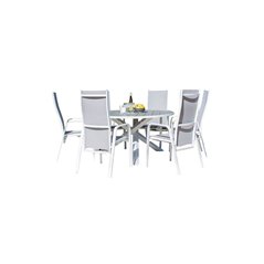 Palace Dining Table - 240*100*H75 - Black / Black, Leone Dining Chair - Beige / Black_6