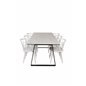 Estelle Dining Table 200*90*H76 - White / Black, Bullerbyn Windsor Dining Chair - White_6