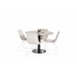 Razzia Dining Table ø106cm - Grey / Black, Cirebon Dining Chair - White Wash_4