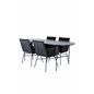 Skate Oval Dining Table - Black / Black Veneer+Pippi Chair - Black / Black Velvet_4