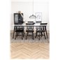 Jimmy Dining Table , Black White HPL+L√∂nneberga Windsor Chair , Black_6