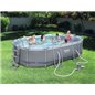 Ovanmarkpool 4,88 x 3,05 m Power Steel Oval Bestway