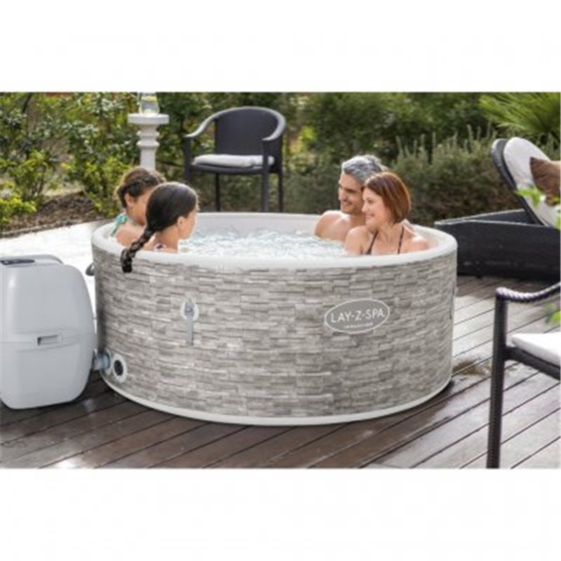 Lay-Z-Spa® 1,55 mx 60 cm Vancouver AirJet Plus oppustelig spa