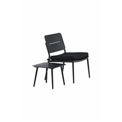 Lina Side table - Black 40*40cm