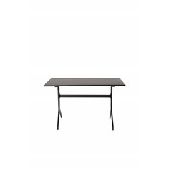 Café Table - Black/Black 120*70cm