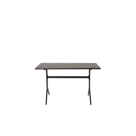 Café Table - Black/Black 120*70cm