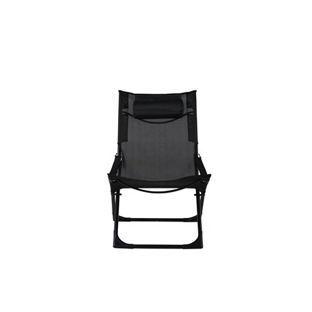 Sevilla vikbar Relax stol - svart Frame / svart Kudde