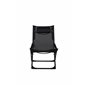 Sevilla vikbar Relax stol - svart Frame / svart Kudde