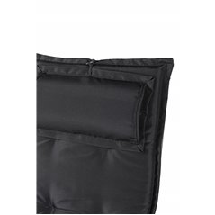 5 Position Cushion with Pillow - black Polyester