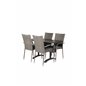 Denver 70*120 Black/Black, Anna Chair