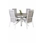 Parma Table ø 140 - White/Grey, Copacabana Valkoinen/Grey_4