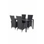 Break pöytä 150*90 – Black/Black, Padova Chair (Recliner) – Black/Grey_4