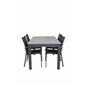 Albany Table - 160/240 - Black/Grey Musta/Grey_4