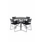 Nicke Dining Table - Black Steel - ø90cm, Lina Dining Pääartikkeli: Black_4