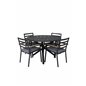 Alma Dining Table - Black Alu - ø120cm, Brasilia Carmstol