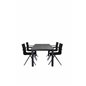 Albany Table - 152/210 Black/Grey+Alina Musta Alu/Black Textilene_4