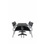 Denver 70*120 Black/Black, Nicke Diningin tuoli