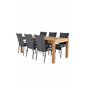 Little John Dining Table – 200*90*H76 – Acacia, Anna Chair Black_6