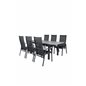 Albany Table - 160/240 - Black/Grey, Copacabana Alkuperäinen nimi: Black/Black_6