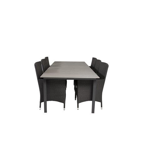Levels Table 229/310 - Black/Grey, Malin Armchair - Black/Grey_6