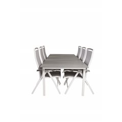 Levels Table 229/310 - White/GreyAlbany 5:pos Chair - White/Grey_6
