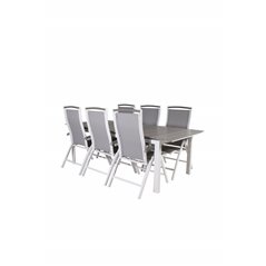 Levels Table 229/310 - White/GreyAlbany 5:pos Chair - White/Grey_6