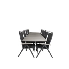 Levels Table 229/310 - Black/Grey, Albany 5:pos Chair - Black/Black_10