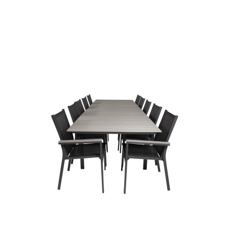 Levels Table 229/310 - Black/Grey, Parma Chair - Black/Grey_10