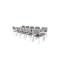 Levels Table 229/310 - White/GreyLevels Chair (stackable) - White Alu / Grey Aintwood_10