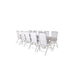 Levels Table 229/310 - White/GreyAlbany 5:pos Stol - Vit Aluminium/vit textilene/aintwood_10