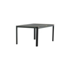 Togo - matbord - svart / teak - Allu / teak - 150 * 100