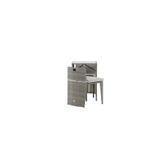 Savanna - Caféset-Grey - Wicker