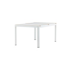 Table-White/Teak - Allu/Teak - 150*100
