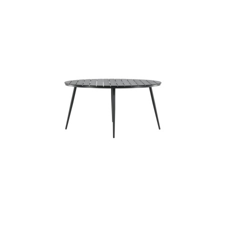 Break - Matbord Round-svart / svart - Aluminium / Aintwood - 150Ø