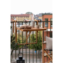 Marion - Balcony Table- Nature - Acacia -
