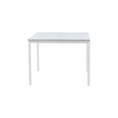 Modena - Dining Table- White - Aluminium - 150*100cm