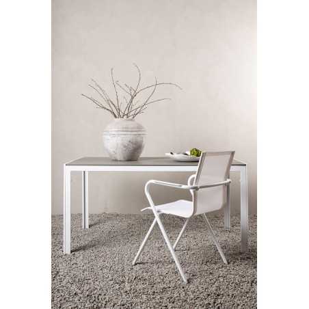 Break pöytä 150*90 Valkoinen/Grey