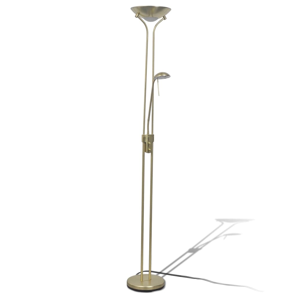 Dimbar LED Golvlampa 23 W Guld