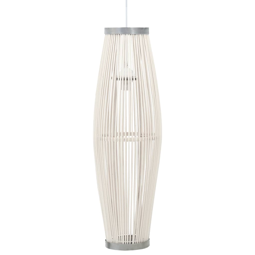 vidaXL Taklampa vit pil 40 W 27x68 cm oval E27