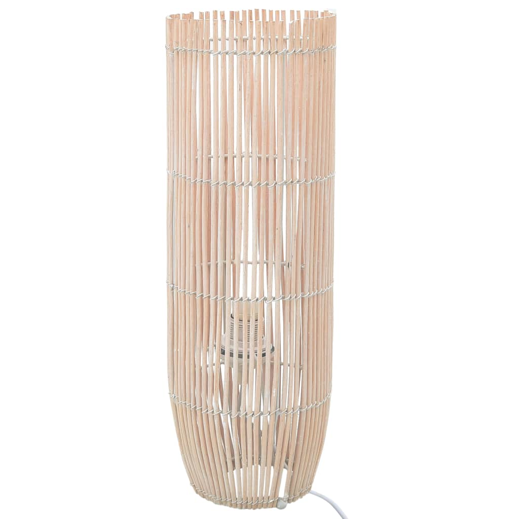 vidaXL Golvlampa pil vit 84 cm E27