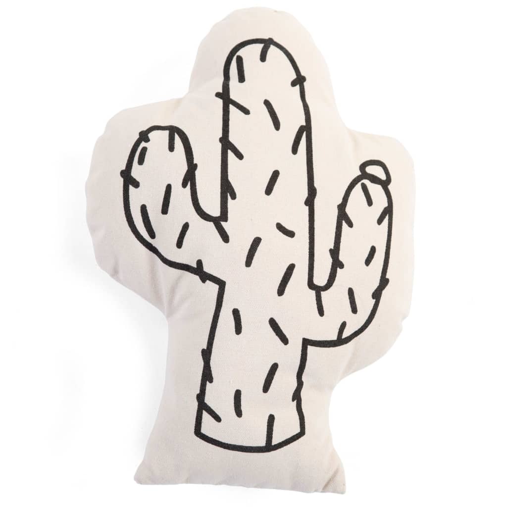 CHILDHOME Prydnadskudde i kanvas kaktus