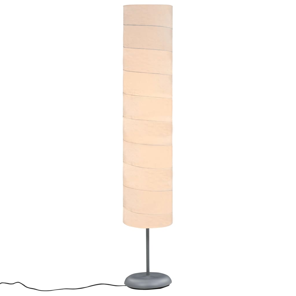 Golvlampa med stativ 121 cm vit E27