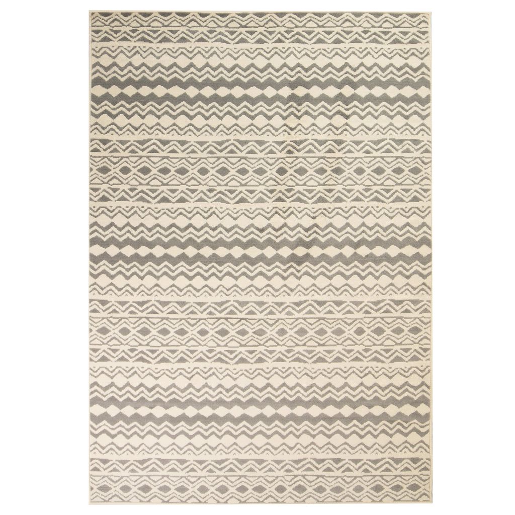 vidaXL Modern matta traditionell design 120x170 cm beige/grå