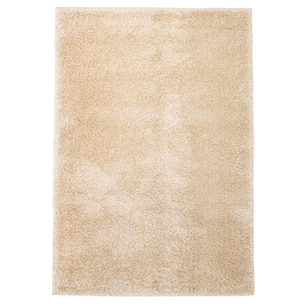 vidaXL Shaggy-matta 120x170 cm beige