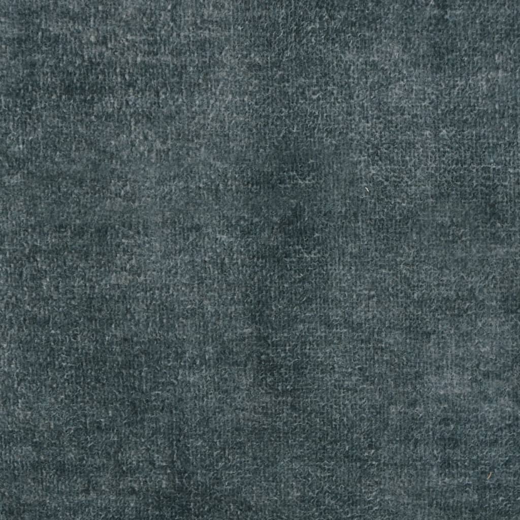  Tvättbar matta vikbar grå 140x200 cm polyester
