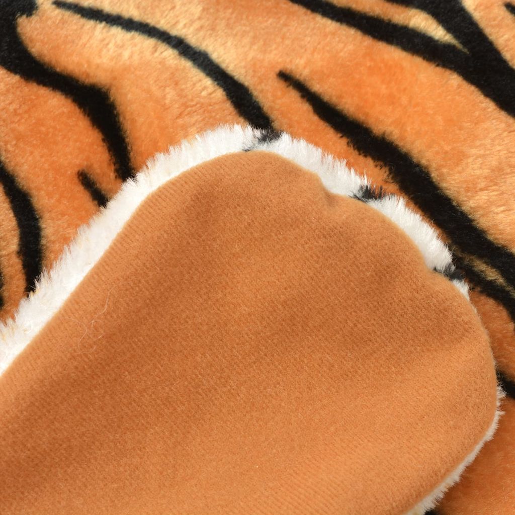  Tigermatta plysch 144 cm brun