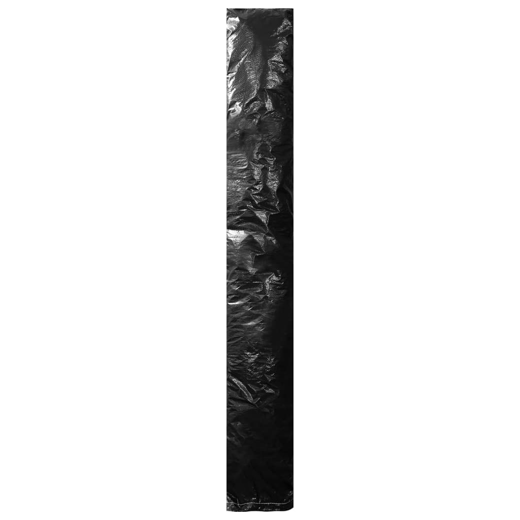  Parasollskydd 2 st med blixtlås PE 175 cm