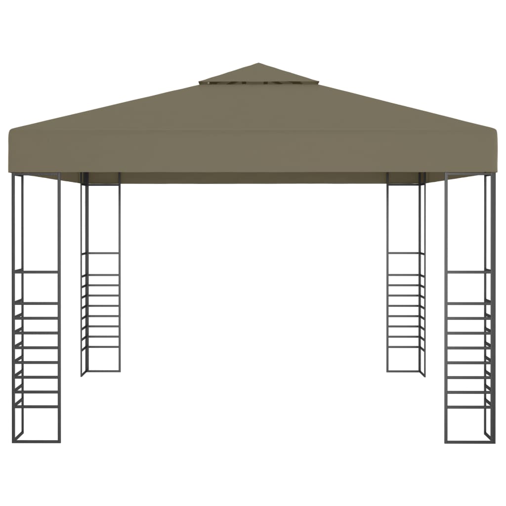  Paviljong 3x3 m taupe 180 g/m²