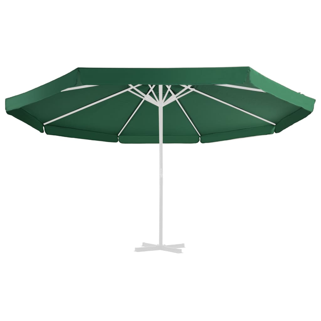  Reservtyg för parasoll grön 500 cm