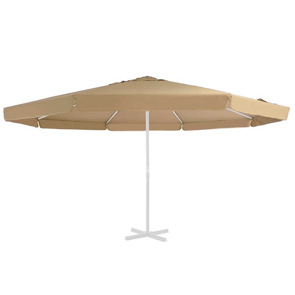  Reservtyg för parasoll taupe 500 cm